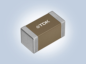 TDK推出封裝尺寸1608、業(yè)內(nèi)最高電容100V的商業(yè)應(yīng)用積層陶瓷貼片電容器
